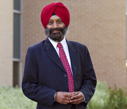 Dr. Baljit Singh, professor and associate dean of research at the WCVM. Photo: David Stobbe.