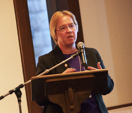 Dr. Deborah Anderson of the Saskatoon Cancer Centre. Photo: Myrna MacDonald.