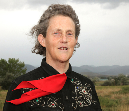 Temple Grandin. Photo: Rosalie Winard.