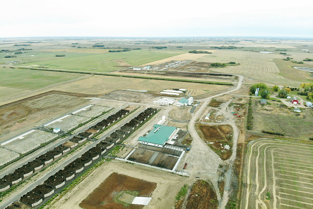 The Livestock Forage Centre of Excellence is located south of Clavet. Supplied photo.