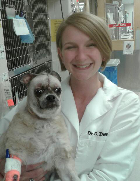 Toby and Dr. Danielle Zwueste