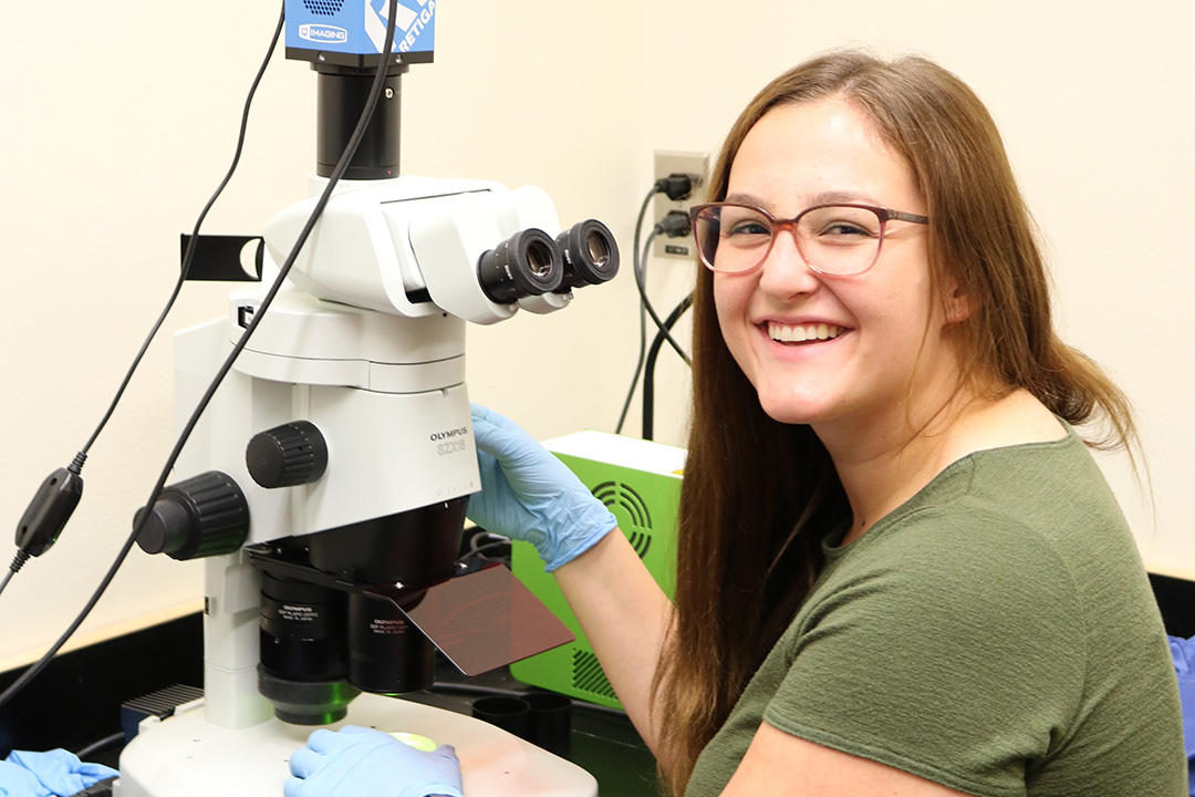 Sydney Murray. Photo by Office of the Vice President Research, USask. 