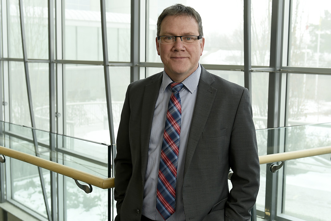 Dr. Volker Gerdts, director of USask’s Vaccine and Infectious Disease Organization-International Vaccine Centre. Photo: University of Saskatchewan. 