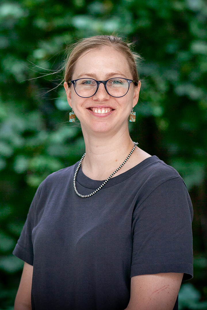 WCVM assistant professor Dr. Emily Snyder. Photo: Christina Weese. 