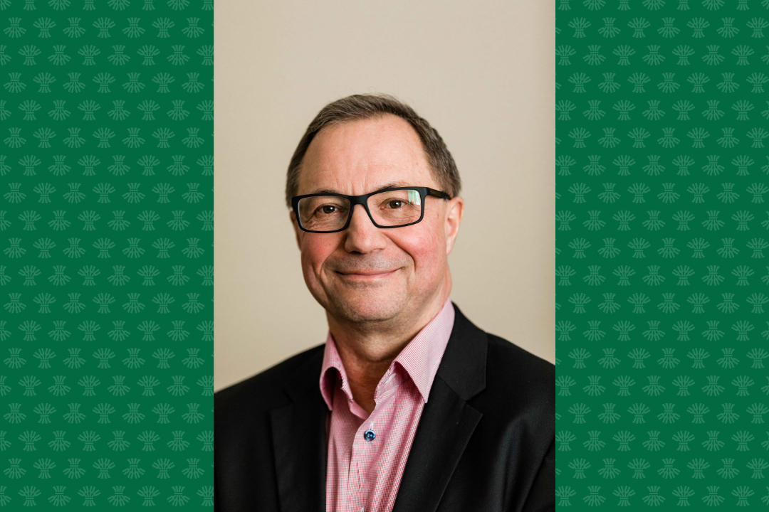 A headshot of Dr. Murray Jelinski, the 2026 recipient of the WCABP Bovine Veterinarian of the Year award.
